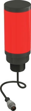 A red column light